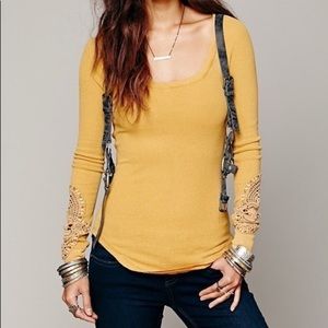 Free People We the Free Synergy Thermal / Mustard